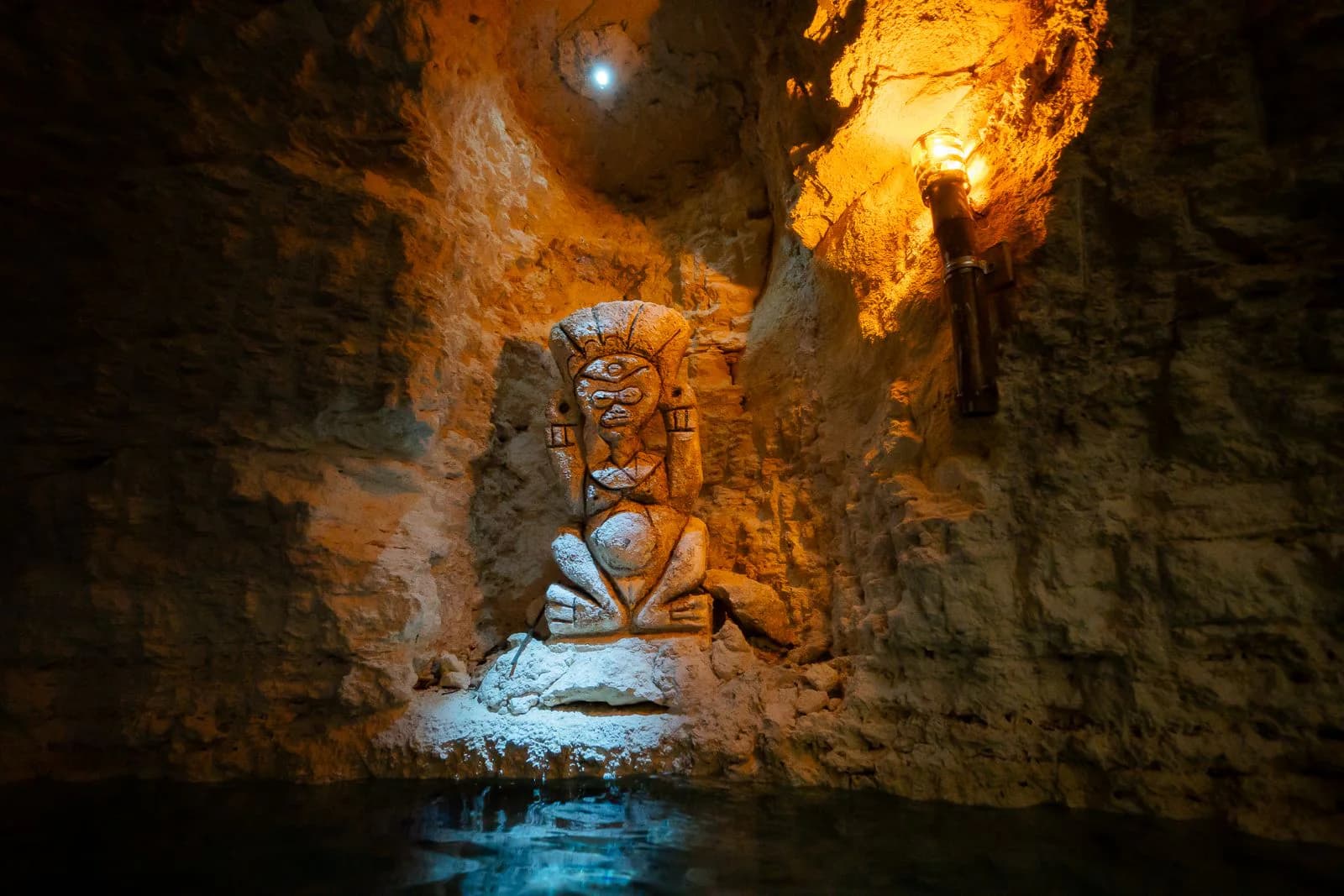 Sacred River at Night